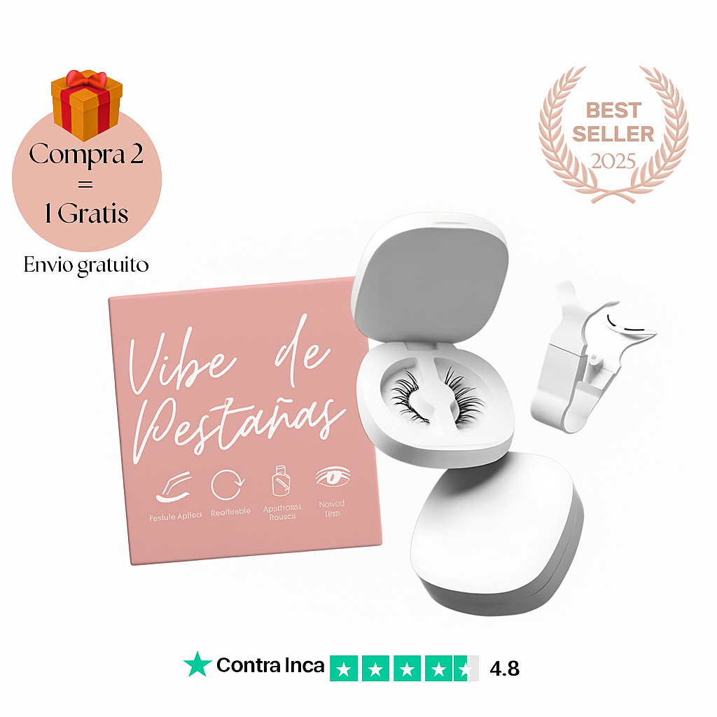 Vite&Bien - Pestañas Magnéticas Reutilizables